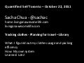 Quantified Self Toronto: Update from October 2011