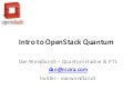 Quantum (OpenStack Meetup Feb 9th, 2012)