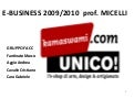 Quarta Esercitazione E Business Kamaswami Gruppo Facc