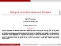 Quarto seminario: Teoria de campos clássicos