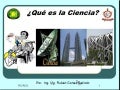 Que Es La Ciencia