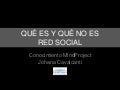¿Que es y que no es Red Social?