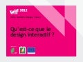 Qu'est-ce que le design interactif ?