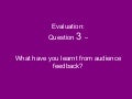Question 3*