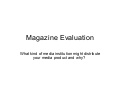Question three