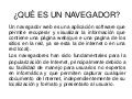 Qué es un navegador