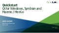 Quickstart: Qt for Windows, Symbian and Maemo / Meego v2.0.8 (January 10th, 2011)
