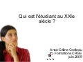 Qui est l'étudiant au XXIe siècle ?