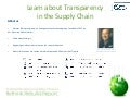GRI Conference - 28 May - Quintas - Learn About Transparency In The Supply Chain