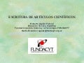 Escritura de revistas científicas (2da parte)-Aguiar