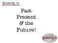 Quizzing.in - Past , Present  & Future