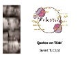 Quotes on 'RISK' to inspire yourself and others - Sweet TLC Ltd