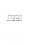 Does Psychology Matter in Social Marketing? Interview with Dr. Rachna Jain