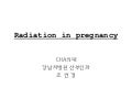 임신 중 방사선(X-ray) 노출이 태아에 어떤 영향을 미칠까?