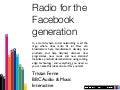 Radio For The Facebook Generation