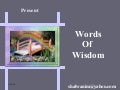 Rainbow Words Of Wisdom July2010