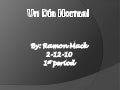 Un Dia Normal by Ramon Mack