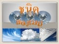 ชนิดของเมฆ