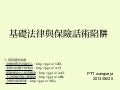 白話法律與保險話術陷阱