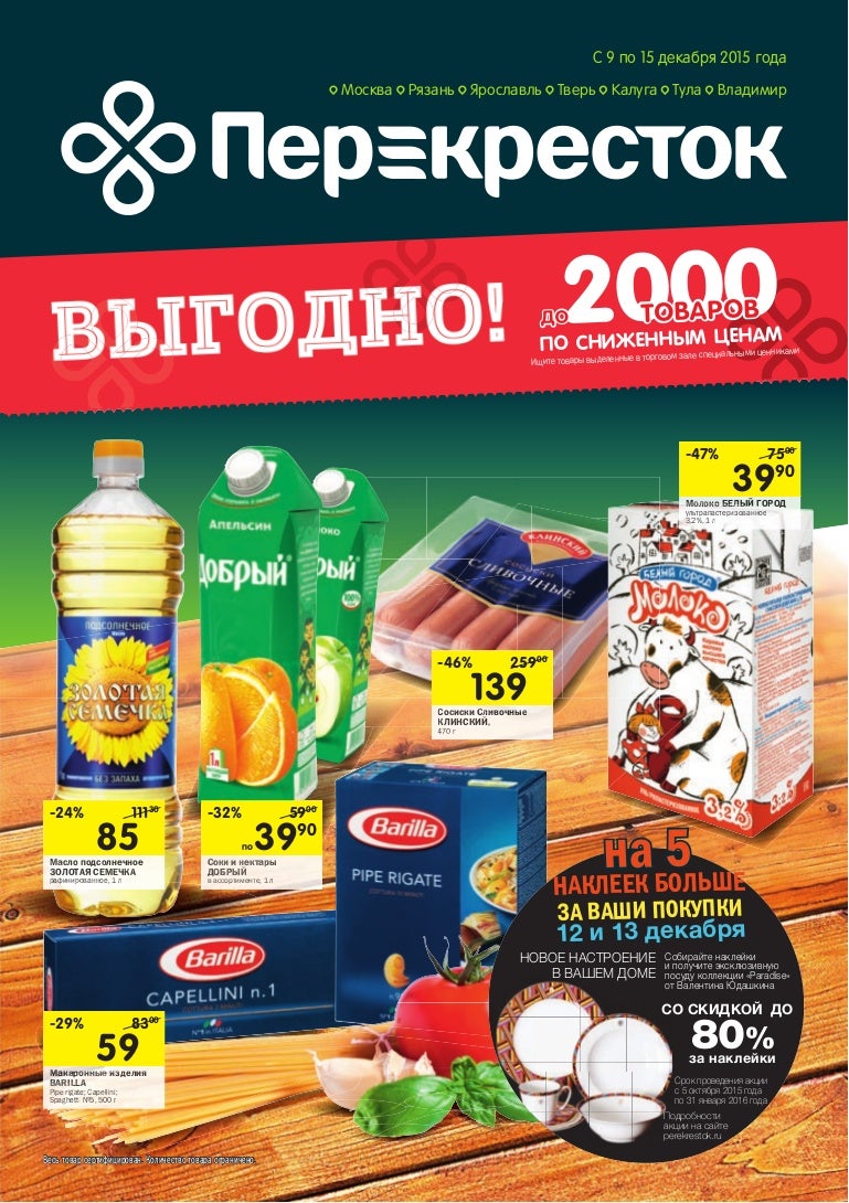 Магазин Перекресток Тула Каталог