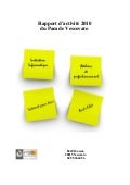 Rapport d&rsquo;activité pam 2010