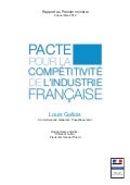Rapport de Louis Gallois sur la compétitivité