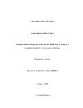 Rapport de recherche claudia mesa mars 2007