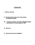 RAPPORT DE LA COMMISSION SPECIALE CHARGEE D’EXAMINER LE DOSSIER DU PREMIER MINISTRE DESIGNE MONSIEUR LAURENT SALVADOR LAMOTHE.