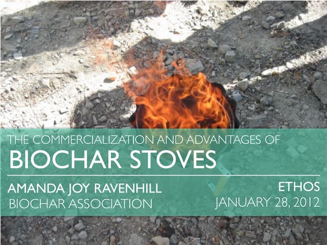 Biochar Stoves:The Commercializatio...