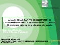 Tariffe degli impianti di trattamento e smaltimento RU: benchmark nazionale e Regione Veneto