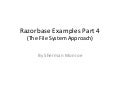Razorbase Examples Part 4