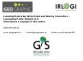Open Geodata, GIS Ireland 2010