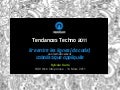 Tendances Techno 2011