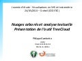 Nuages arborés et analyse textuelle - Présentation de l’outil TreeCloud