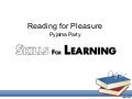 Reading for pleasure