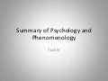 Reading Summary Turkle