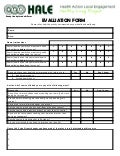 Social Impact Reporting - Ready steady for adults form
