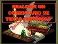 Realizar Un Comentario De Texto