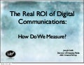 The Real ROI of Social Media
