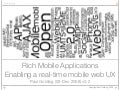 Real Time Mobile Web V0.2