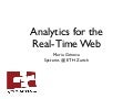 Analytics for the Real-Time Web