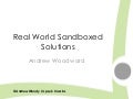 SPSUK Real world sandboxed solutions