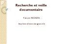 Recherche et veille documentaire
