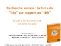 Recherche sociale : la force du like par rapport au link