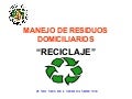 Reciclaje