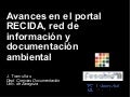 Estado del portal RECIDA