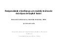 Reciprocidade e confiança apresentação