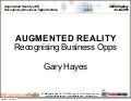 Recognising Augmented Reality Business Opportunities