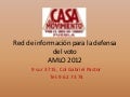 Recomendaciones generales para los rc de casilla