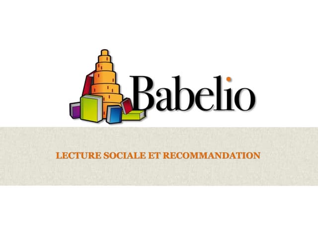 Recommandation sociale Babelio